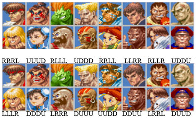 street fighter 2 characters names